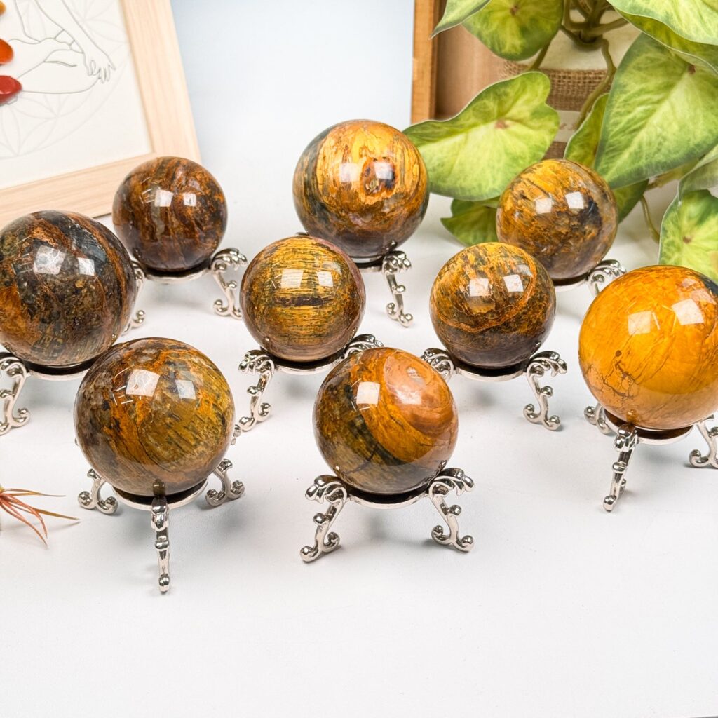 Pietersite Crystal Sphere wholesale polished crystal sphere product photo 1
