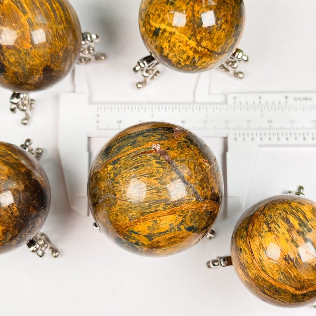Pietersite Crystal Sphere wholesale polished crystal sphere product photo 2
