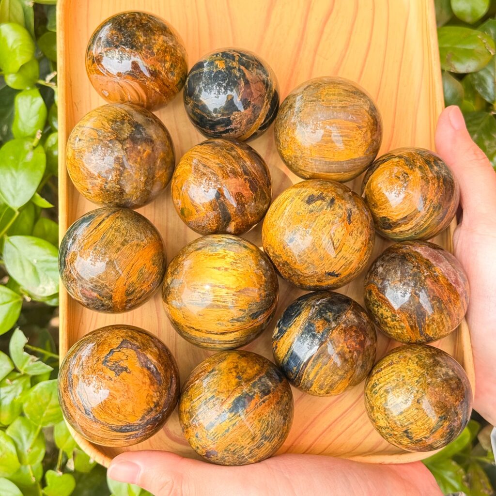 Pietersite Crystal Sphere wholesale polished crystal sphere product photo 3