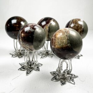 Pyrite Crystal Sphere wholesale polished crystal sphere product photo 3