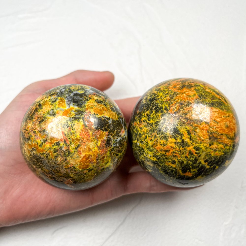 Realgar Mineral Sphere wholesale polished crystal sphere product photo 1