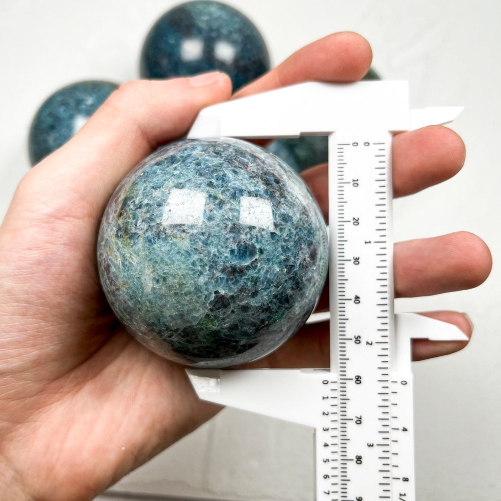 Ruby Kyanite Fuchsite Crystal Sphere wholesale polished crystal sphere product photo 1