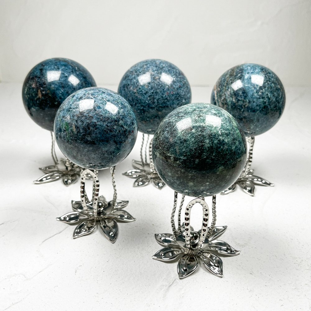 Ruby Kyanite Fuchsite Crystal Sphere wholesale polished crystal sphere product photo 2