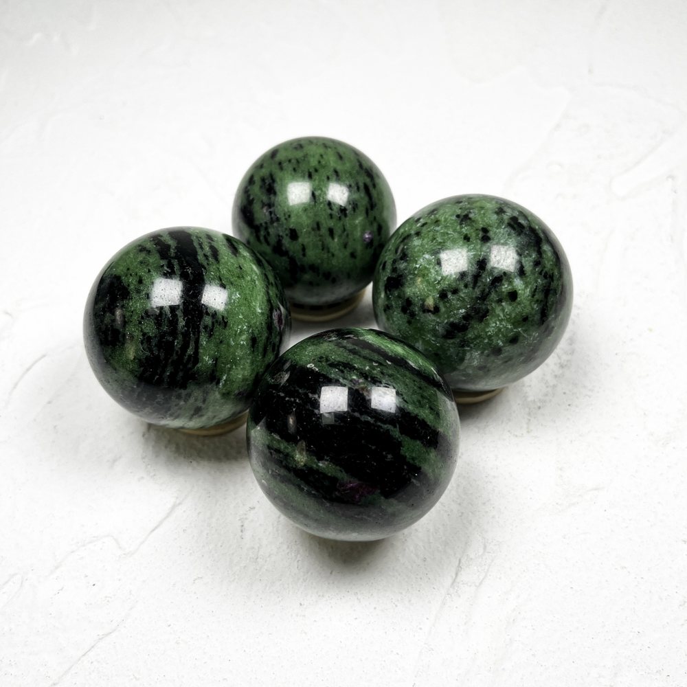 Ruby Zoisite Crystal Sphere wholesale polished crystal sphere product photo 3