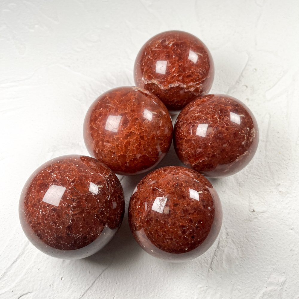 Strawberry Quartz Crystal Sphere wholesale polished crystal sphere product photo 1