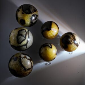 Turtle Shell Jasper Crystal Sphere wholesale polished crystal sphere product photo 1