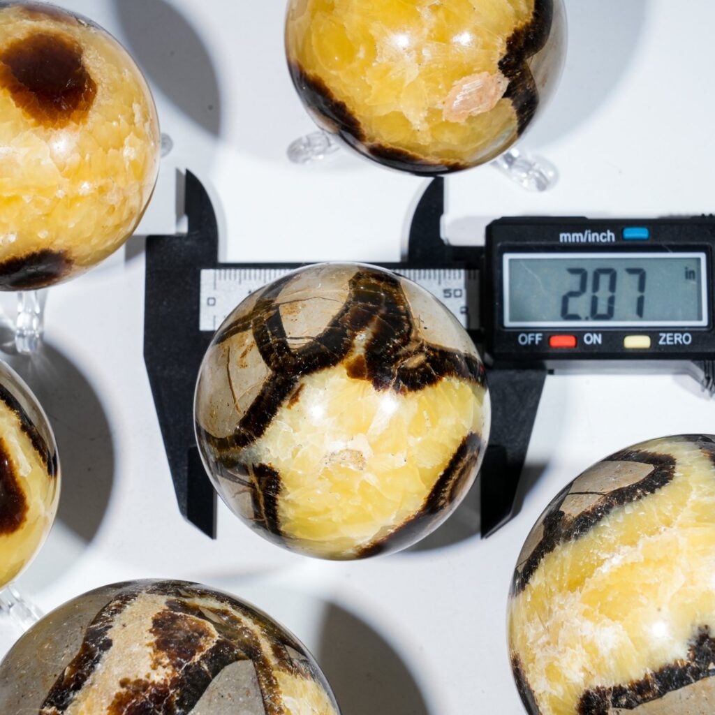 Turtle Shell Jasper Crystal Sphere wholesale polished crystal sphere product photo 2