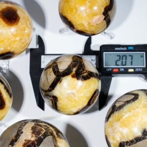 Turtle Shell Jasper Crystal Sphere wholesale polished crystal sphere product photo 2