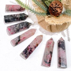 Black Rhodochrosite Crystal Tower wholesale crystal tower product photo 1