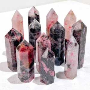 Black Rhodochrosite Crystal Tower wholesale crystal tower product photo 3