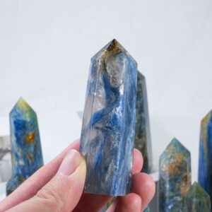 Blue Quartz Crystal Tower wholesale crystal tower product photo 1