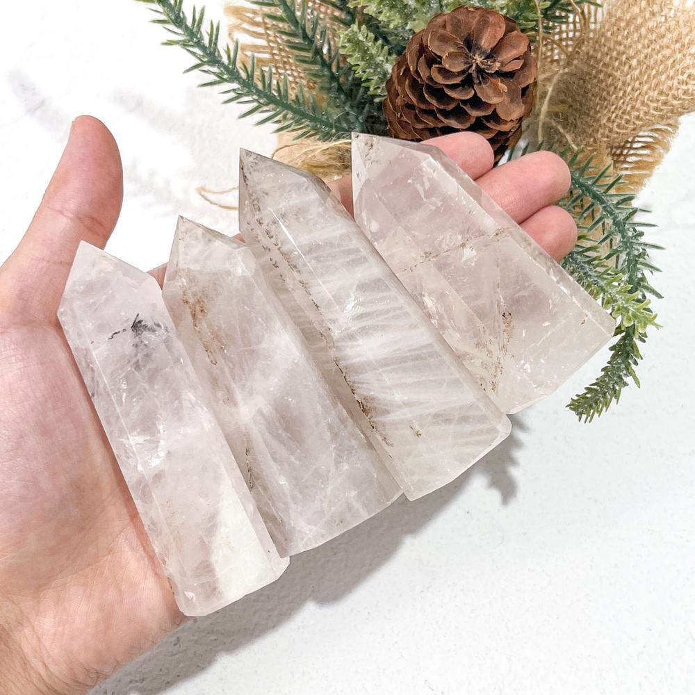 Clear Quartz Crystal Tower wholesale crystal tower product photo 4