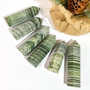 Green Jade Crystal Tower wholesale crystal tower product photo 2