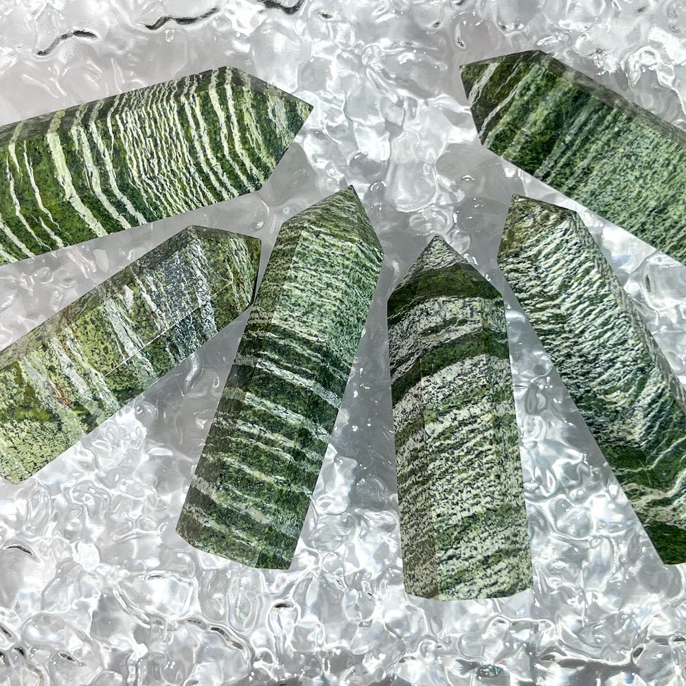 Green Jade Crystal Tower wholesale crystal tower product photo 3