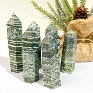 Green Jade Crystal Tower wholesale crystal tower product photo 4