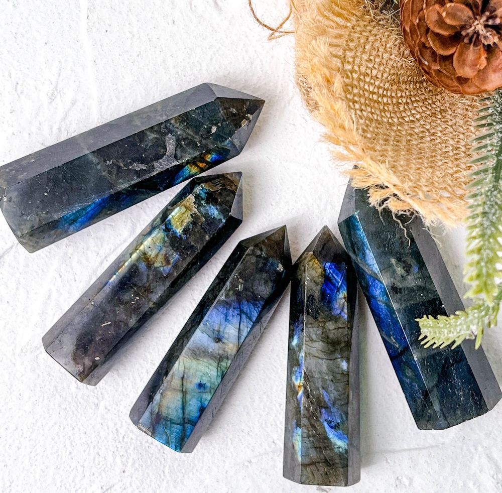 Labradorite Crystal Tower wholesale crystal tower product photo 4