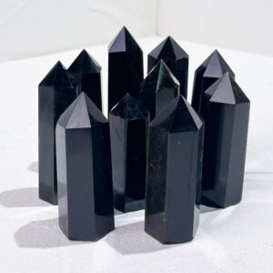 Obsidian Crystal Tower wholesale crystal tower product photo 1