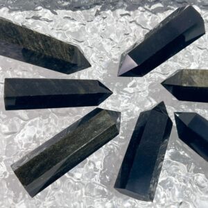 Obsidian Crystal Tower wholesale crystal tower product photo 3
