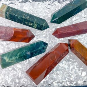 Ocean Jasper Crystal Tower wholesale crystal tower product photo 1