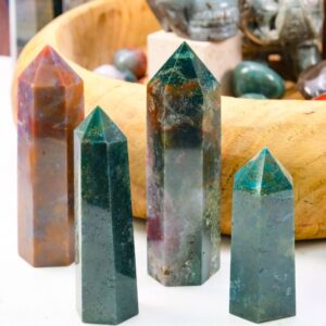 Ocean Jasper Crystal Tower wholesale crystal tower product photo 3