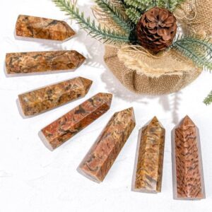 Peach Moonstone Crystal Tower wholesale crystal tower product photo 3