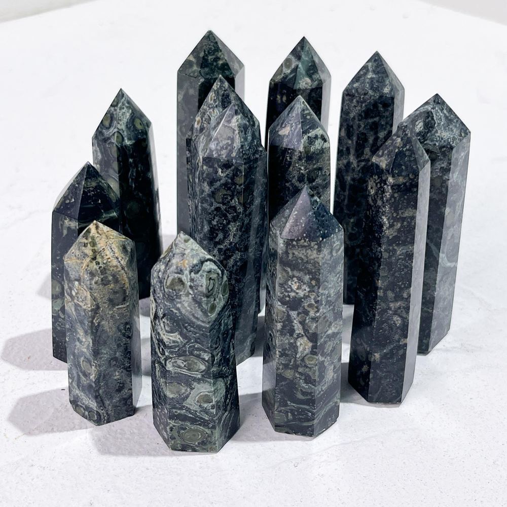 Peacock Eye Crystal Tower wholesale crystal tower product photo 2