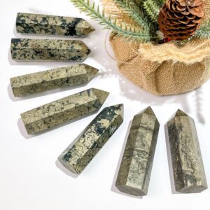 Pyrite Crystal Tower wholesale crystal tower product photo 3