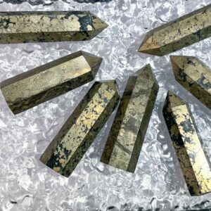 Pyrite Crystal Tower wholesale crystal tower product photo 4