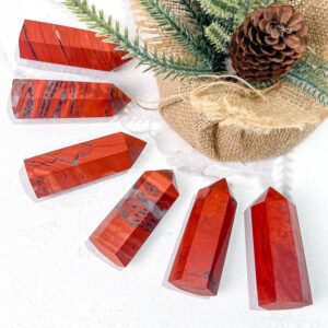 Red Jasper Crystal Tower wholesale crystal tower product photo 2