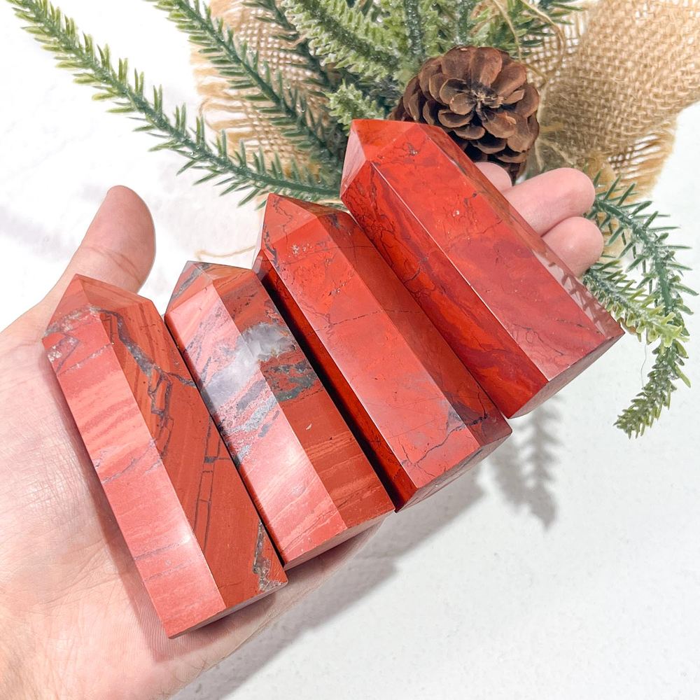 Red Jasper Crystal Tower wholesale crystal tower product photo 3