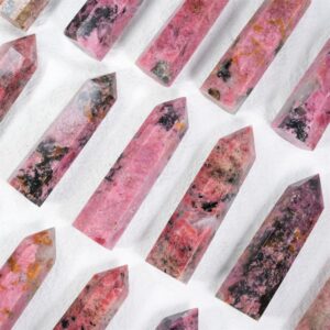 Rhodonite Crystal Tower wholesale crystal tower product photo 3