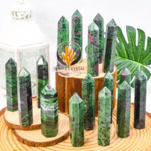 Ruby Zoisite Crystal Tower wholesale crystal tower product photo 4