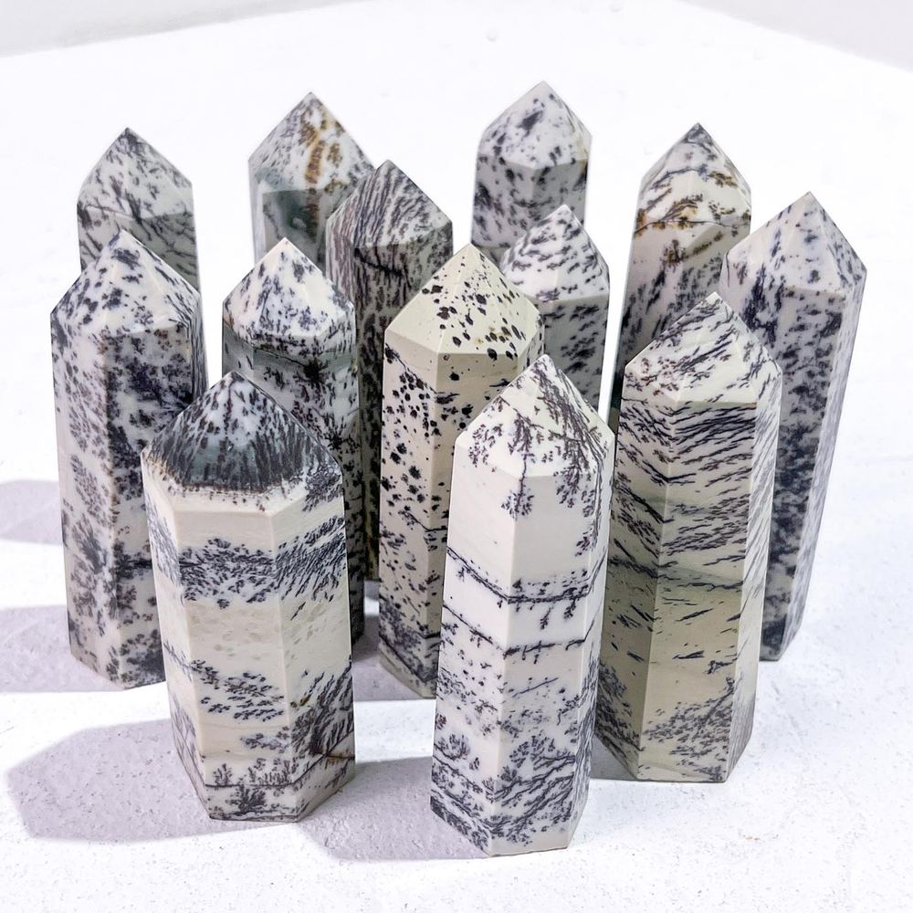 Tree Agate Crystal Tower wholesale crystal tower product photo 3