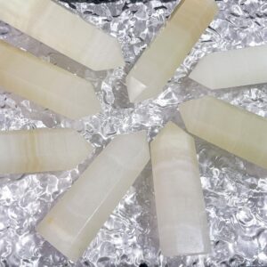 White Marble Crystal Tower wholesale crystal tower product photo 4