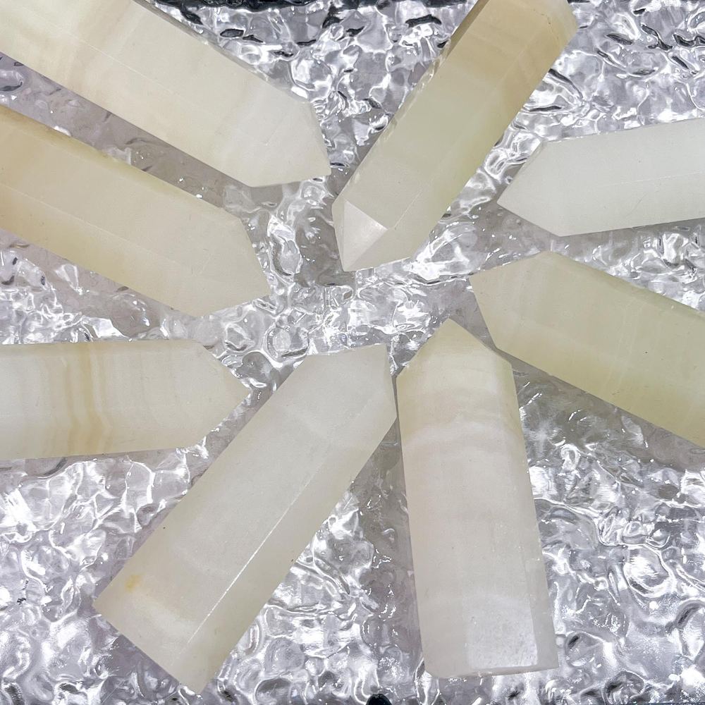 White Marble Crystal Tower wholesale crystal tower product photo 4