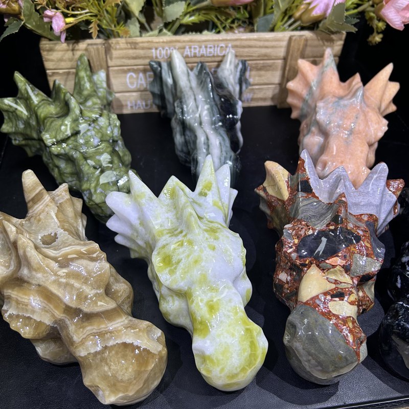 Dragon Head Crystal Carving wholesale product photo 1