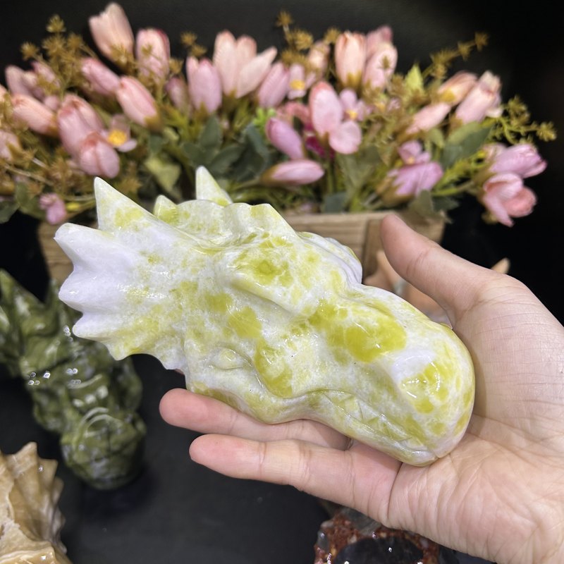 Dragon Head Crystal Carving wholesale product photo 2