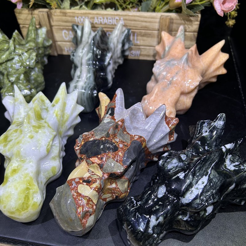 Dragon Head Crystal Carving wholesale product photo 3