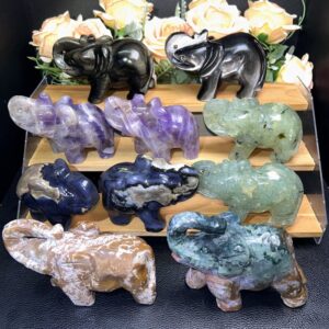 Elephant Crystal Carving wholesale product photo 1