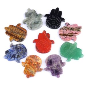 Evil Eye Palm Crystal Carving wholesale product photo 2