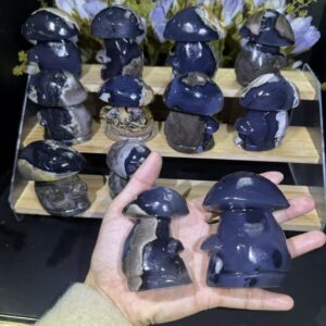 Fire Quartz Mushroom Crystal Carving wholesale product photo 2