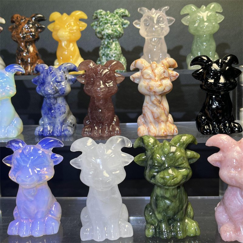 Goat Crystal Carving wholesale product photo 4