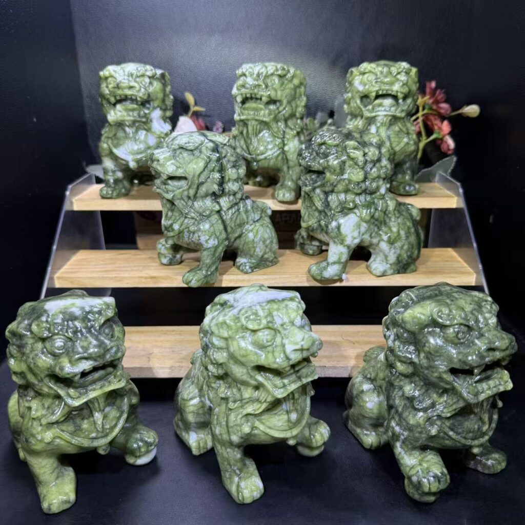 Jade Lion Crystal Carving wholesale product photo 1