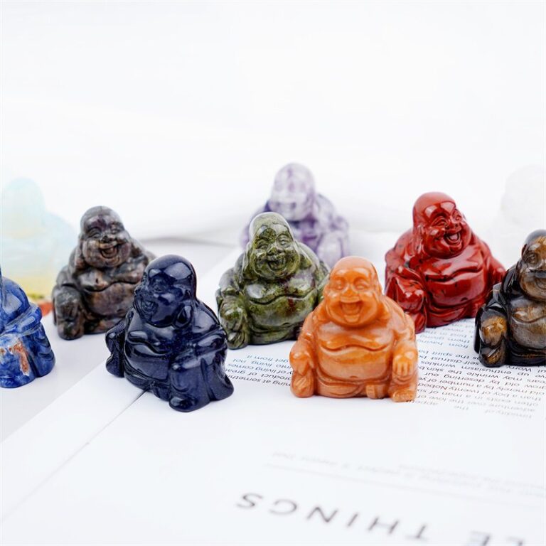 Laughing Buddha Crystal Carving wholesale product photo 1