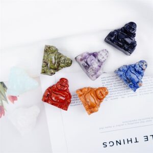 Laughing Buddha Crystal Carving wholesale product photo 2