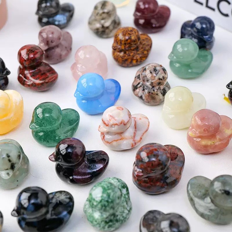 Mini Duck Crystal Carving wholesale product photo 1