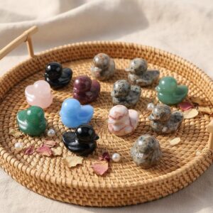 Mini Duck Crystal Carving wholesale product photo 3