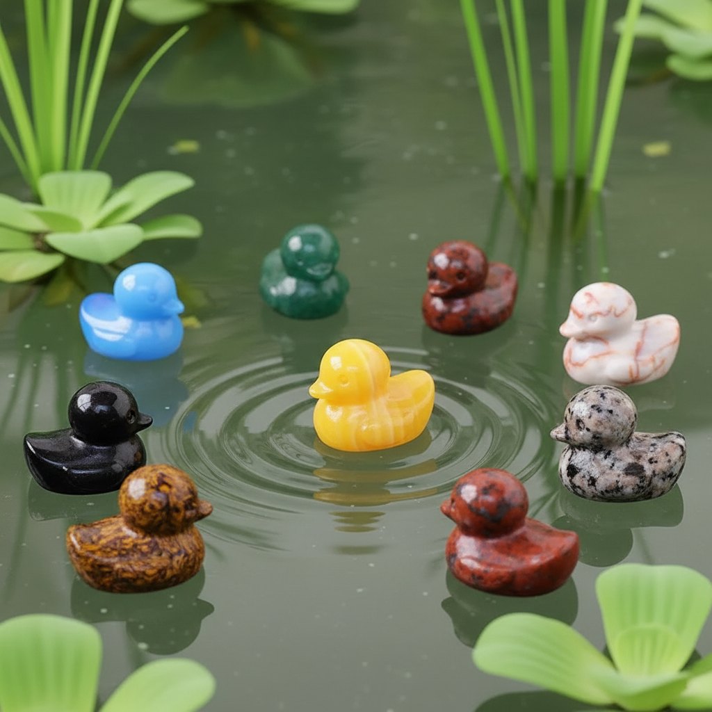 Mini Duck Crystal Carving wholesale product photo 4