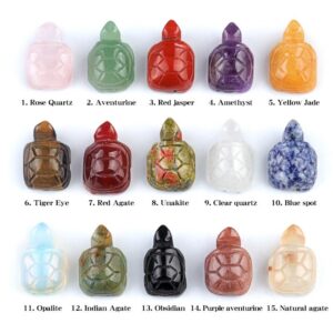 Mini Turtle Crystal Carving wholesale product photo 1