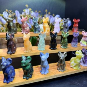 Mixed Sphynx Cat Crystal Carvings wholesale product photo 3